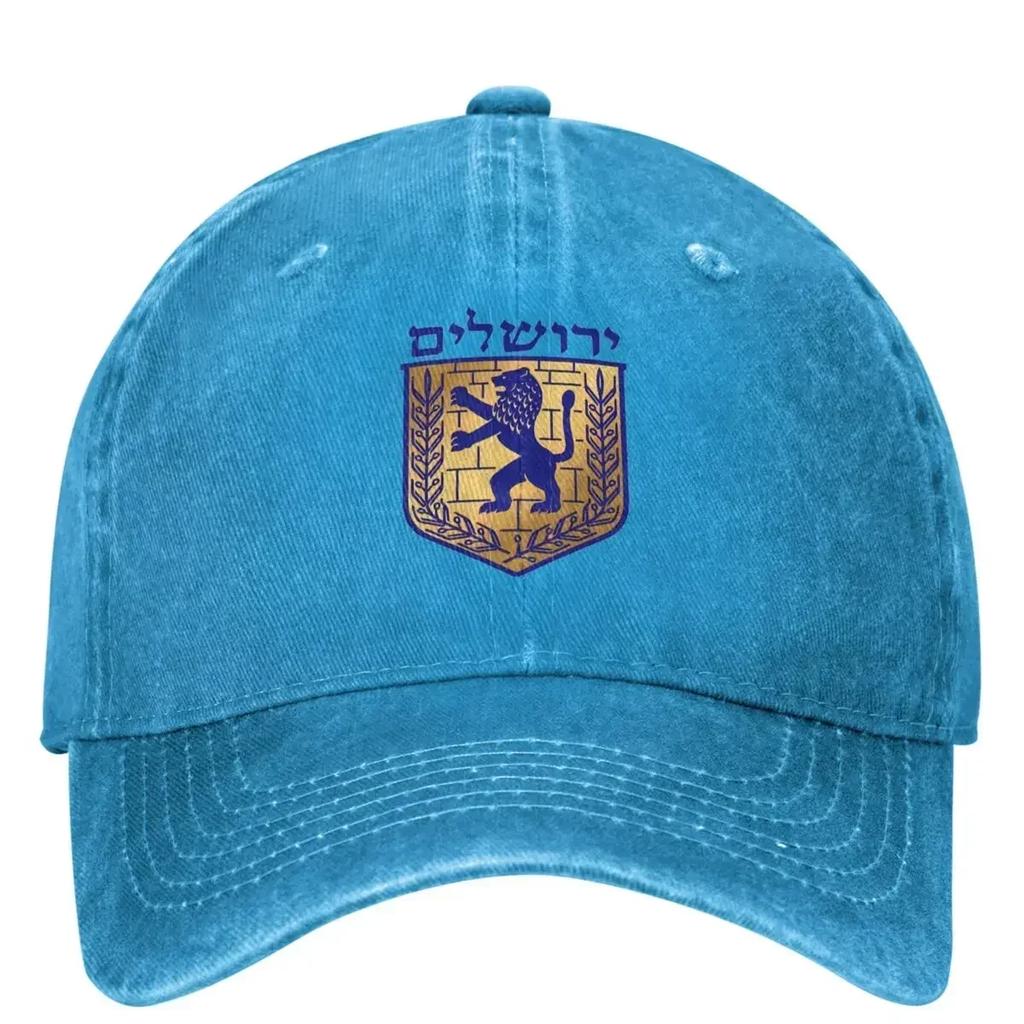 Jerusalem Stadsemblem Baseballkeps y2k Coola Dam Herr Hip Hop Mössor Solskydd Utomhus Sol Baseballkepsar Gåva
