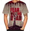 Summer Men's Printed Fashion Horror Cool Personalized Street T-shirt