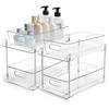Undersink Kitchen Shelf Cabniet Storage Bins for Countertop Cabinet Kitchens 2Pcs