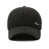 Herbst Winter Herren Warme Ohrenschutzkappe Outdoor Mittelalterliche und Ältere Dicke Baseballkappe
