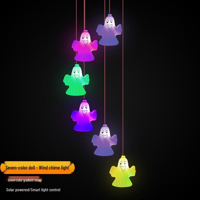 Halloween LED Fairy Lights: Pumpkin, Skeleton, Ghost & Hand Decorations for Indoor Ghost Festival Ambiance