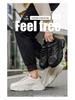 2025 Versatile Black Warrior Men's Breathable Sneakers - Summer/Autumn Trend