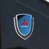3D Metall Styling Karosserie Kotflügel Dekoration Schild Aufkleber für Mitsubishi L200 ASX Pajero Sport Outlander LANCER EX Colt RALLIART