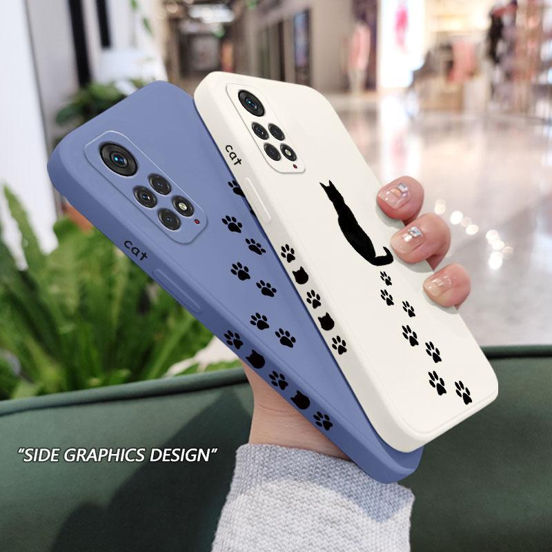 Cat Paw Print Phone Case For Xiaomi Redmi Note 15 Pro Plus 4G 5G Silicone Cover