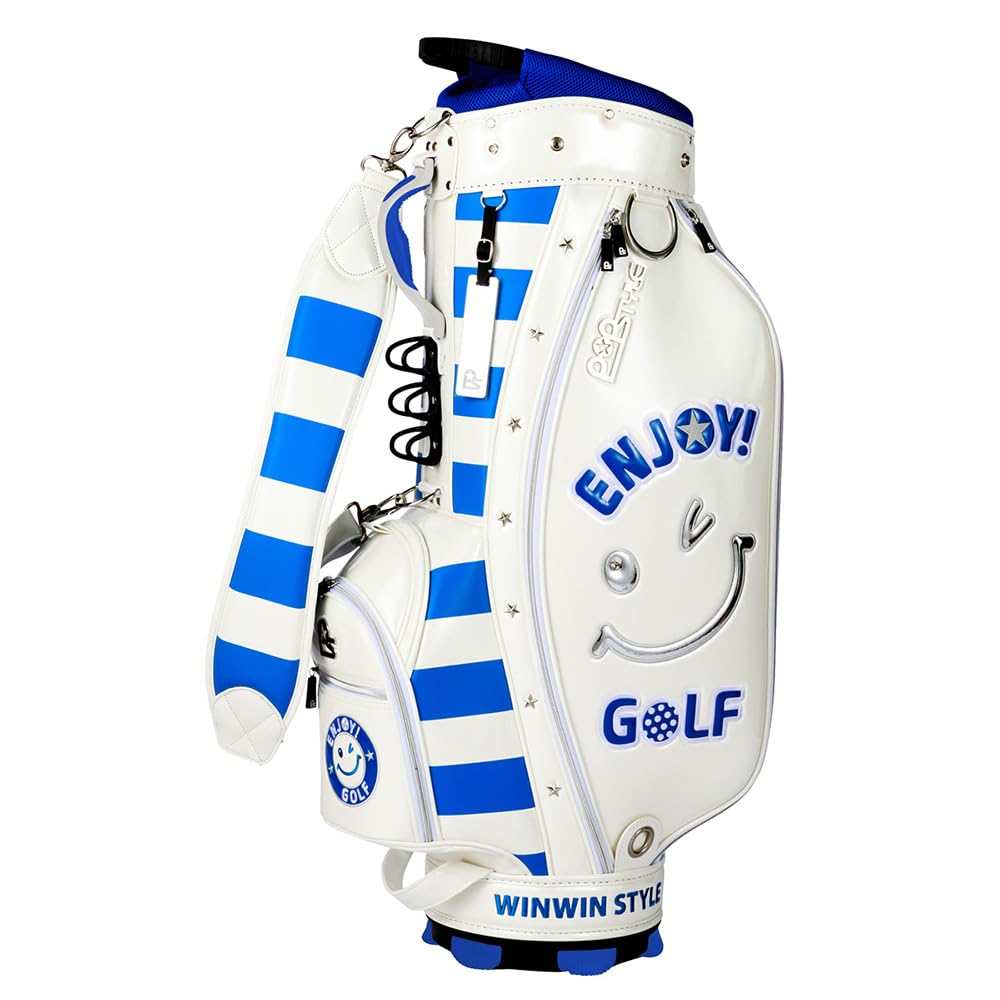

WINWIN STYLE ENJOY GOLF Pearl NEW CART BAG Cart bag Caddy bag CB-144 WH
