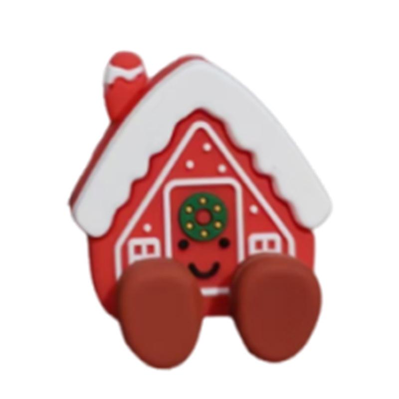 3D Santa Claus Silicone Beads Cartoon Pen for DIY Jewelry and Epoxy Crafting