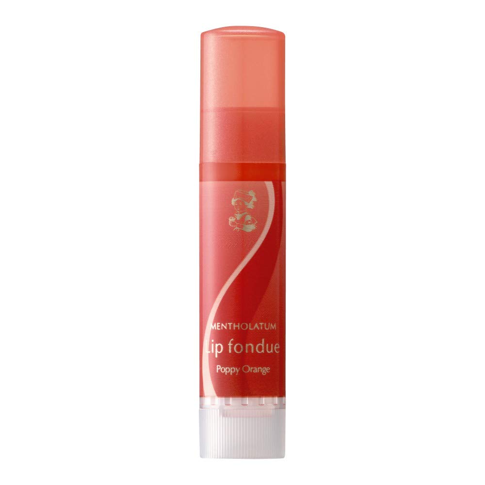 Mentholatum Lip Mentholatum Lip Gloss Lip Fondue Poppy Orange