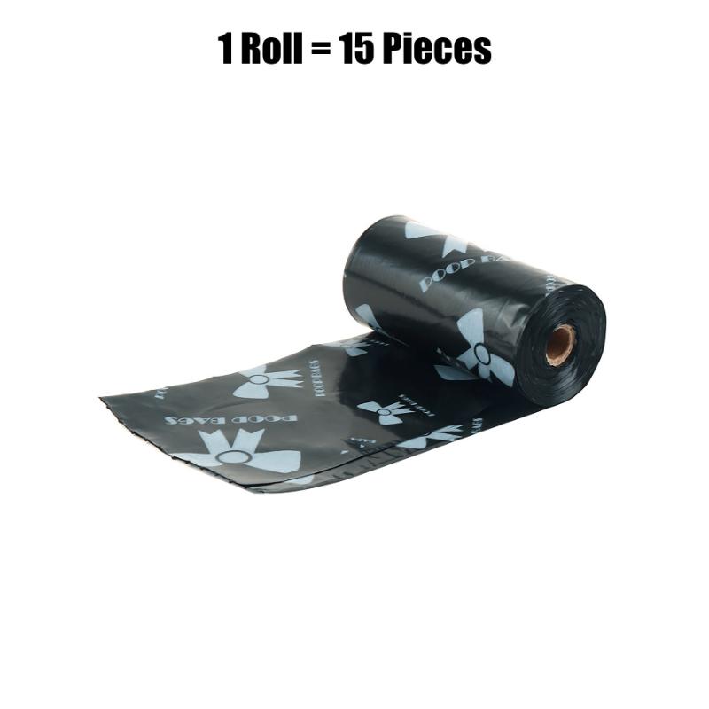 5 Stück dicke Haustierkotbeutel, Auslaufsichere Polyethylen-Müllbeutel mit einzigartigen Mustern, Geeignete Farben für Hunde Katzen, Mehrzweck-Reinigungstaschen