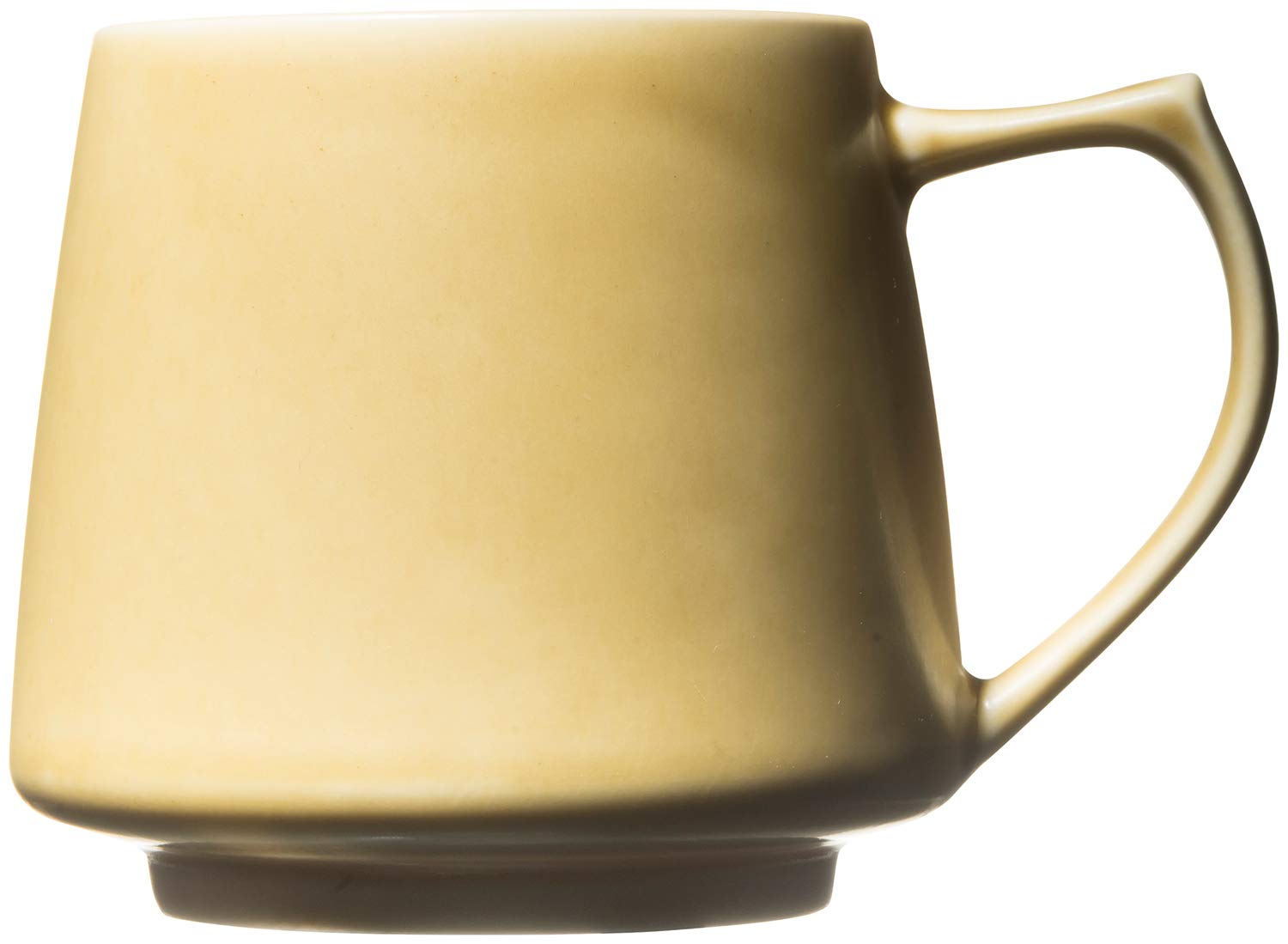 

cores Kiki Made in Microwave and Dishwasher Delicately Crafted Mug, Yellow, 320ml, C811YL, Japan, Safe,