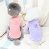 Cartoon Bear Dog Sweater Soft Fleece Puppy Sweatshirt Pullover Jacket Winter Pet Dog Clothes For Cat Teddy Chihuahua Yorkshire