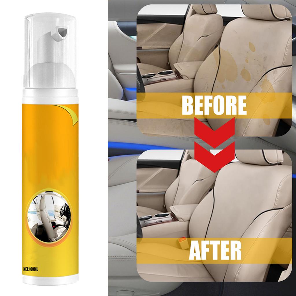 3PCS Multifunctional Foam Cleaner Strong Decontamination Deep Cleaning Car Interior Cleaner for
