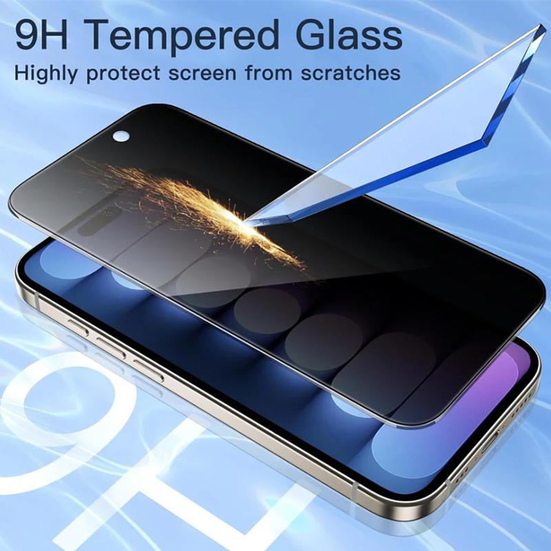 4PCS Privacy Screen Glass For iPhone 16e Glass Anti-Spy Protector Screen Flim For iPhone 16e Tempered Glass For iPhone 16e Flim