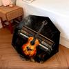 1 Stück Automatischer Faltregenschirm - Gitarren- und Klavier-Muster, Tragbares & Faltbares Design mit 8 Speichen, Weihnachts- und Geburtstagsgeschenke