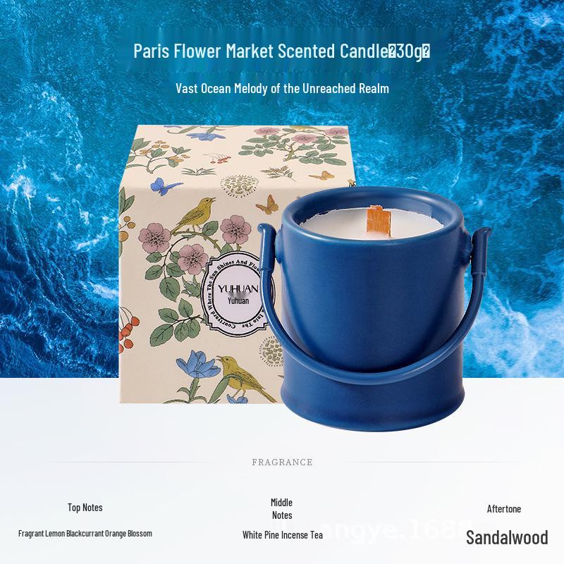 Luxury Scented Candle Gift Box - Smokeless Souvenir and Ornament