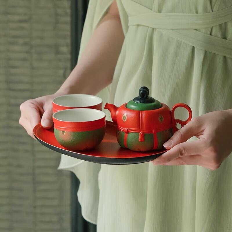 WanQianTang Tang Palace Night Banquet Ceramic Kung Fu Tea Set