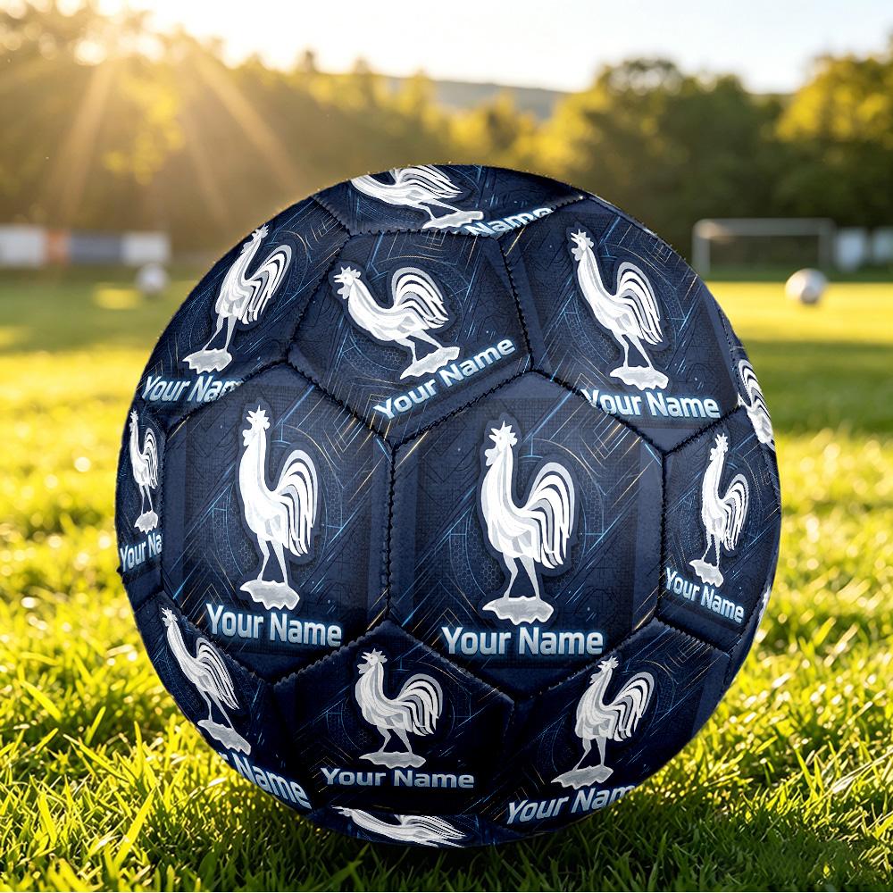 Personalized Size 5 Football France National Football Team Pattern Outdoor Game Sports Ball Gift