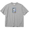 Shellsuning Oversized bavlněná trička s grafikou Muži Léto Měkké Trička s krátkým rukávem Dámská Móda Univerzální pulovry Dámské