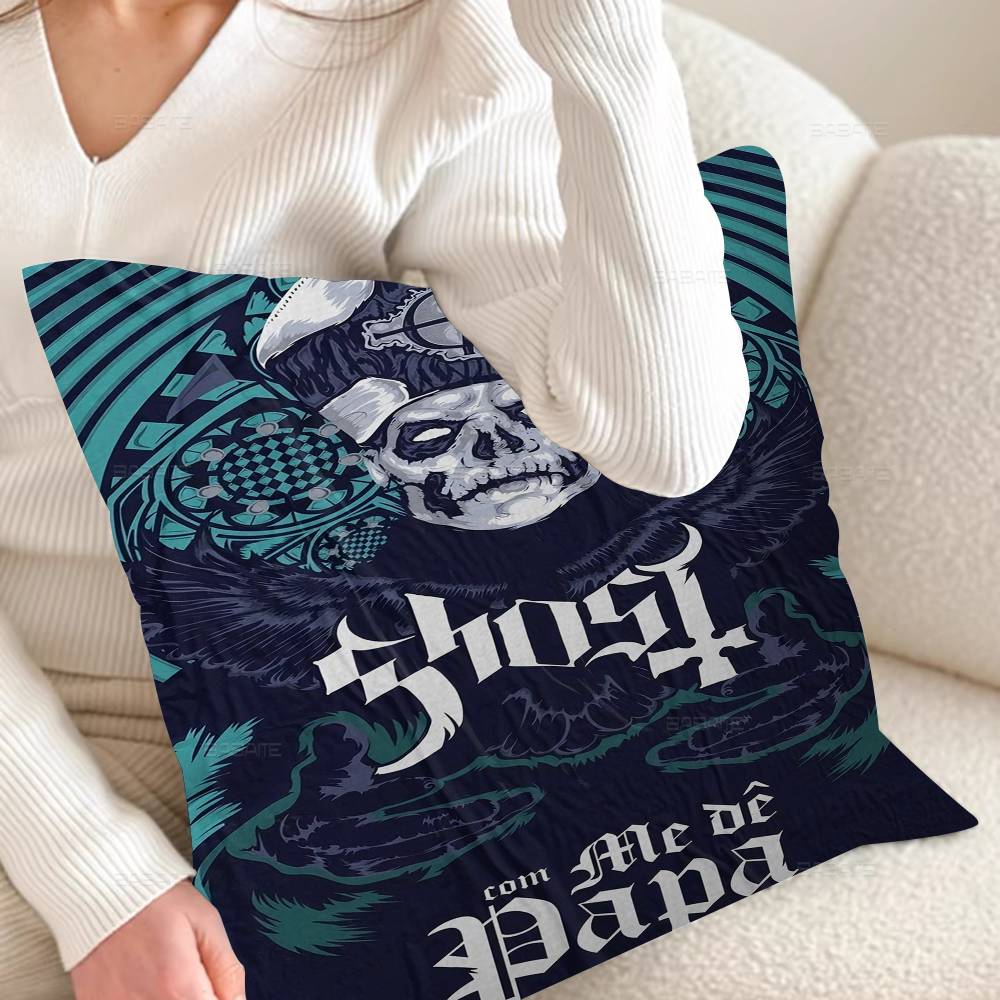 Classic Ghost Band Pillow Cover For Bedroom Room And Living Room Sofa Decorative Cushion Cover