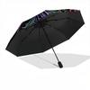 1pc Skull Butterfly Automatic Folding Umbrella, Lightweight Retractable Compact Travel Umbrella, 8-Rib Sturdy Frame039