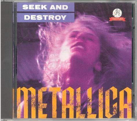 

CD METALLICA - Seek And Destroy TCD26 Templar 1991 Italy Rock Used