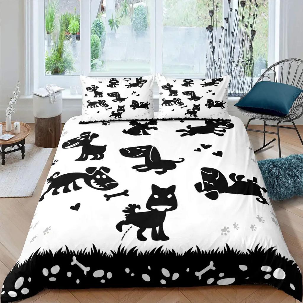 Pisică albă, flori, rege, husă de pilotă, set de pat pentru pisici