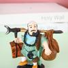 4pcs Creative Cartoon Image Sun Wukong Figurine Doll Monkey King Journey To The West Home Decoration Resin Crafts Decorations