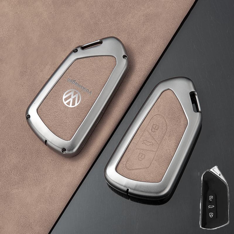 

For VW Volkswagen Jetta MK5 Golf Car Key Case Cover Shell Keychain for VW Volkswagen Golf 8 MK8 ID3 ID4 Cupra 2020 For Skoda Oct