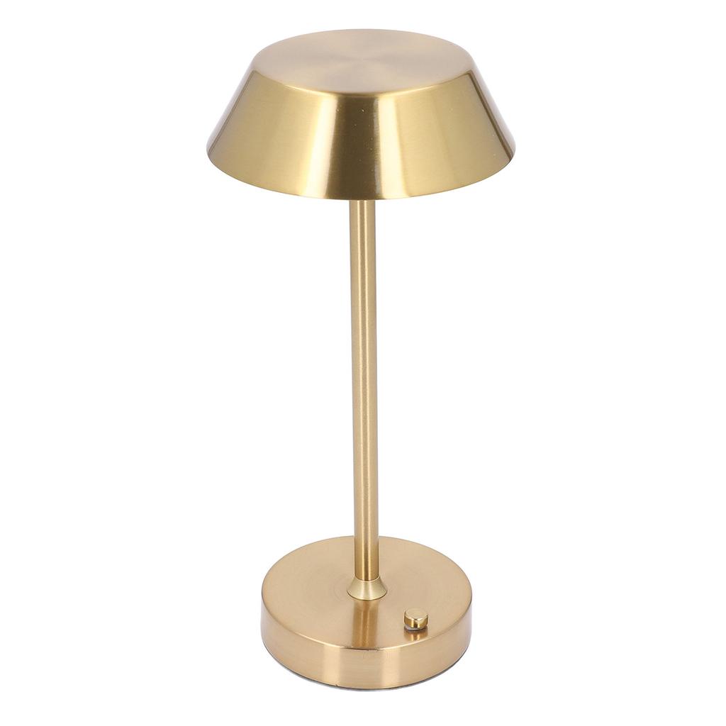 Trådløs bordlampe 3 fargetemperatur trinnløs dimming 2000mAh batteridrevet berøringslampe