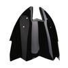 YIBO Waterproof and Dustproof Motorcycle Windshield Protector Black for Z800 ZR800 2013 2015, Easy to Install.