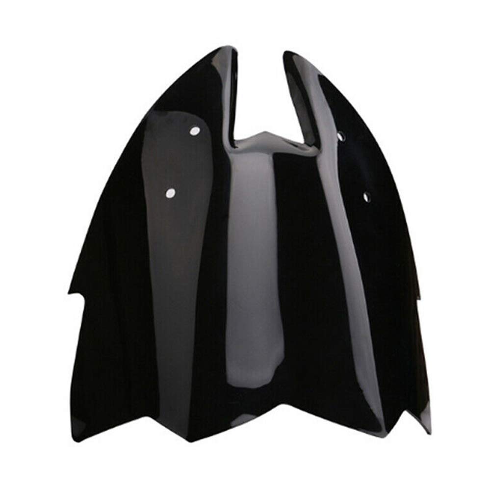 YIBO Waterproof and Dustproof Motorcycle Windshield Protector Black for Z800 ZR800 2013 2015, Easy to Install.
