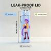 1PC Three Color Anime Girl Group 750ml Color Plastic Sports Water Bottle Leakproof Flip Straw Lid Suitable for Sports Office Home Use