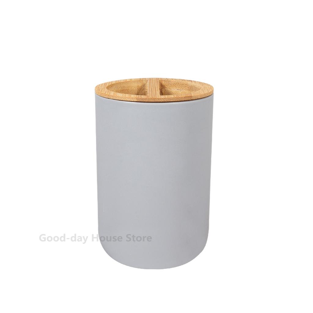 1 τεμ. Αξεσουάρ Μπάνιου Μπουκάλι Διανομέα Σαπουνιού Δίσκος Πλυσίματος Δωματίου Κάδος Απορριμμάτων Θήκη Οδοντόβουρτσας Κύπελλο Σετ Ράφι Λοσιόν Βούρτσα Τουαλέτας