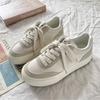 Spring white shoes women's retro red board shoes versatile casual canvas shoes niche design chic sneakers