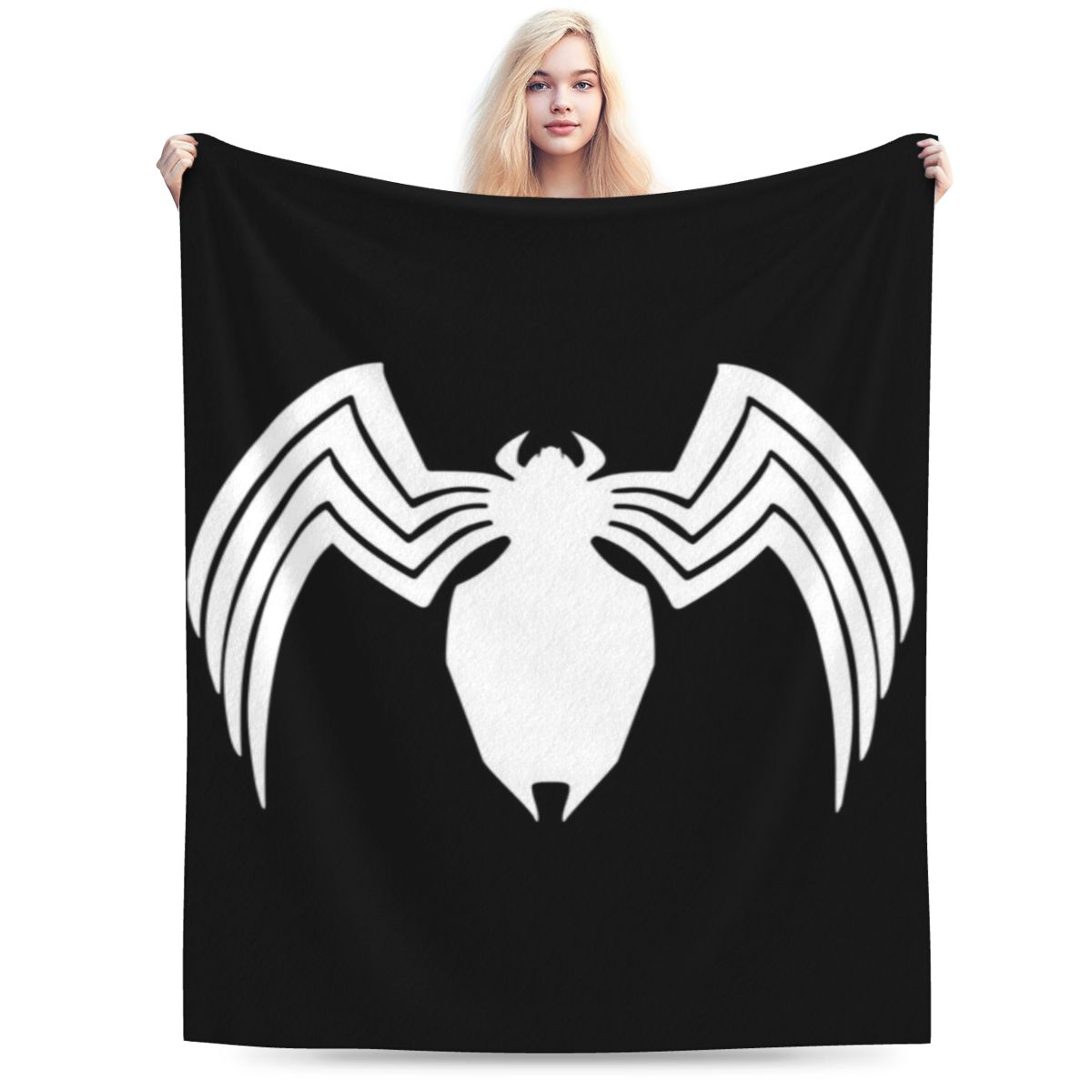Symbiote Alien Personalized Soft Party An UltraSoft Micro Fleece Blanket 75x100cm