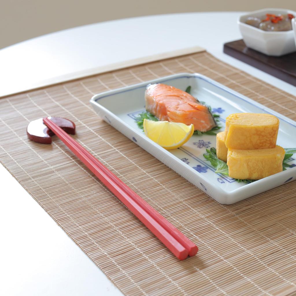 FlaColle Chopsticks for Long Stylish 23cm Hexagonal Chopstick Made in Japan Dishwasher for Family and Commercial Use [Heat-Resistant (220°C) Use] Set,