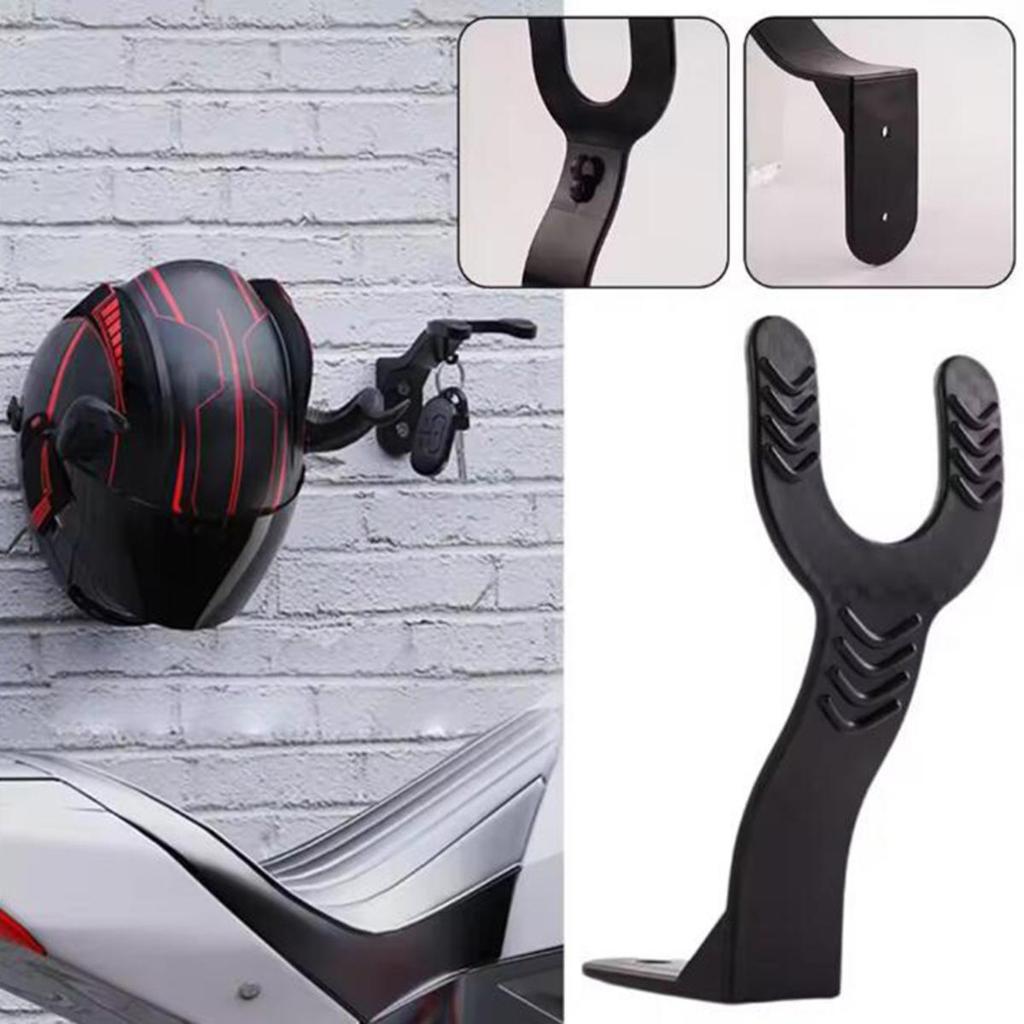 Bike Helmet Rack Wall Mounted Helmet Can Be Hung Without Punching Hat Storage Holder Motorcycle Safety Hat Hanging Rack Hook