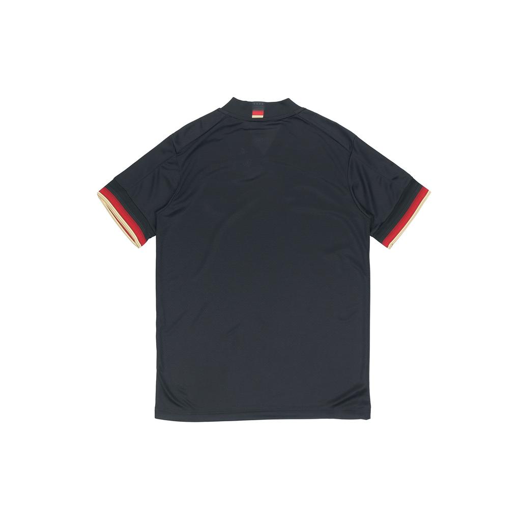 Adidas Německo Venkovní Fanouškovská Edice Ležérní Sportovní Tréninkové Fotbalové Tričko Pánské Topy Černé EH6117