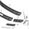 BMW 3 Series G30 Front Bumper Black Triangle Trim (Left & Right) 51119463479/51119463480