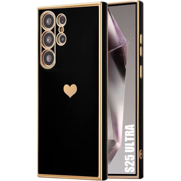 Case - BOOLING - for Samsung Galaxy S25 Ultra - Shockproof - Ultra Slim - Black