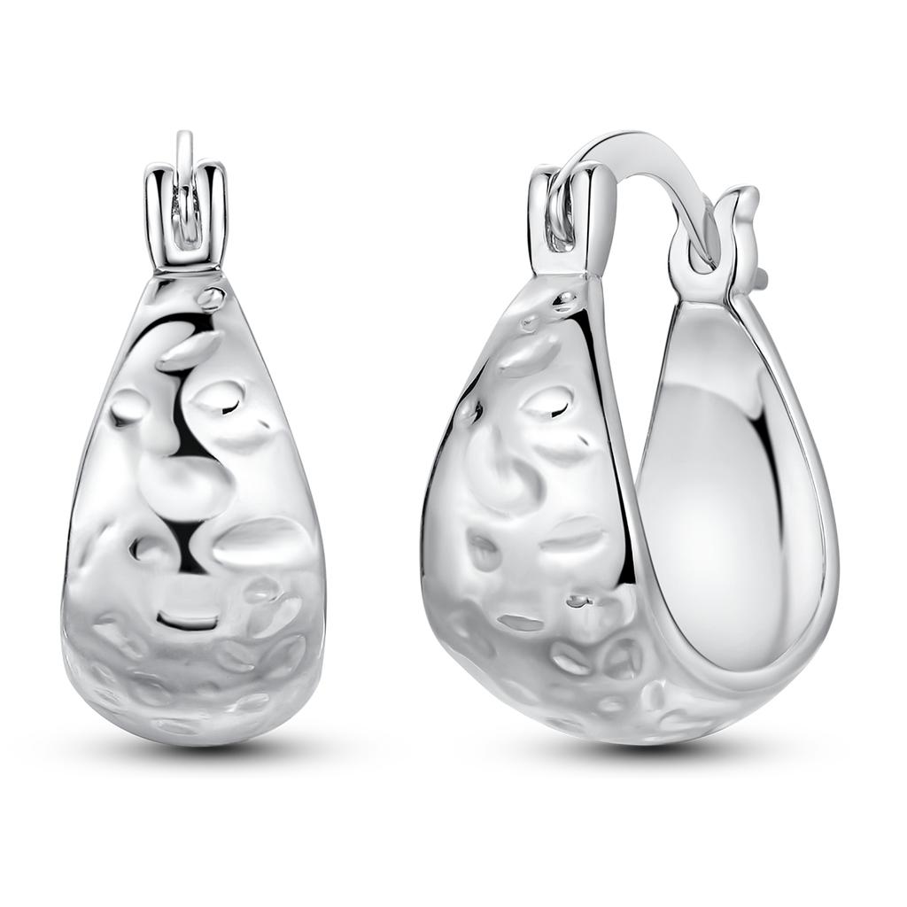 Copper Plated Woman Hoop Earring Original Pendientes For Jewelry Gift Fashion Eardrop