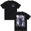 Anime JoJo Bizarre Adventure T-shirt Higashikata Josuke Manga T-shirts Men's Women Fashion Casual Loose Short Sleeves T Shirt
