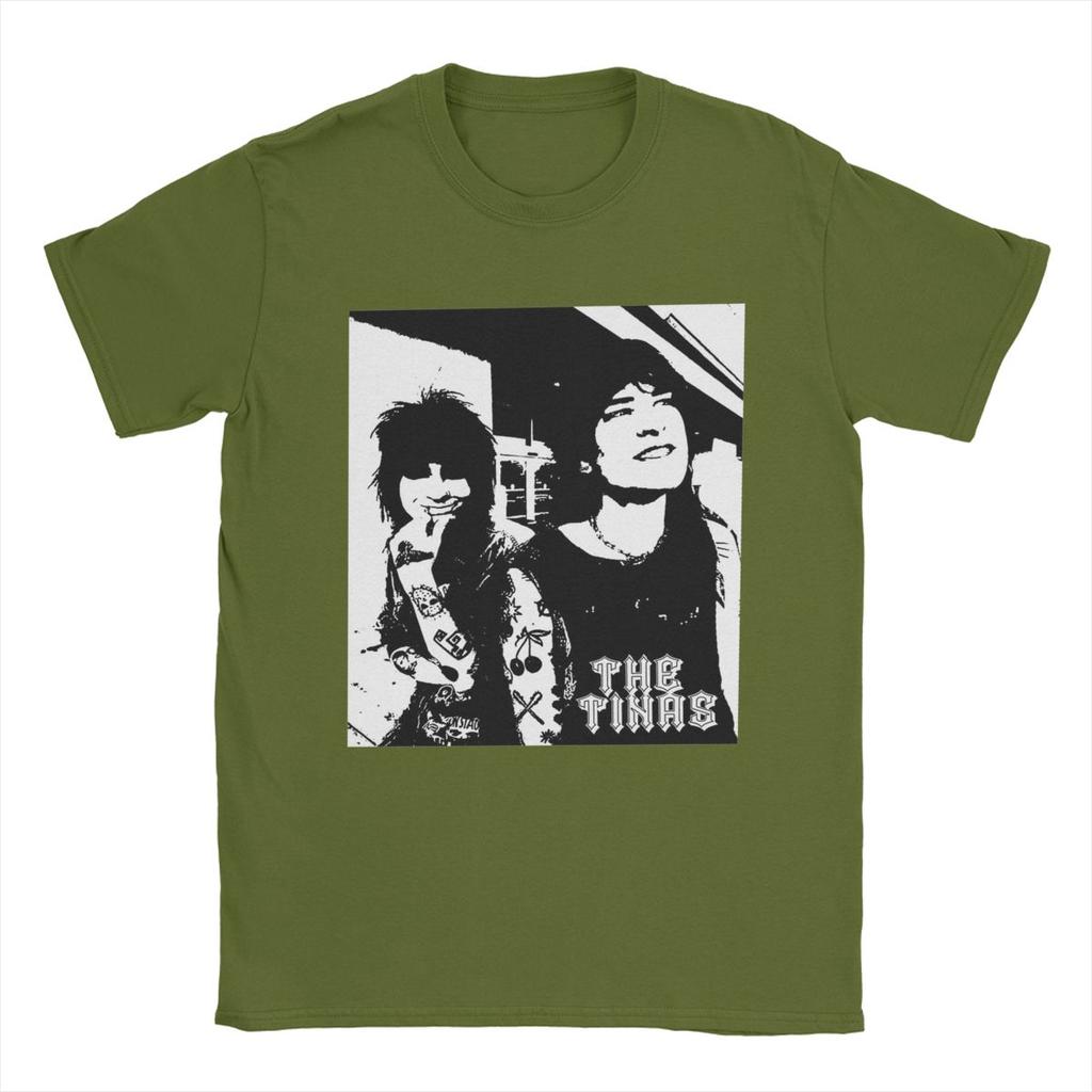 Jake Webber Johnnie Guilbert The Tinas T Shirts for Men Cotton Vintage T-Shirts Round Neck Tees Short Sleeve Clothes Summer