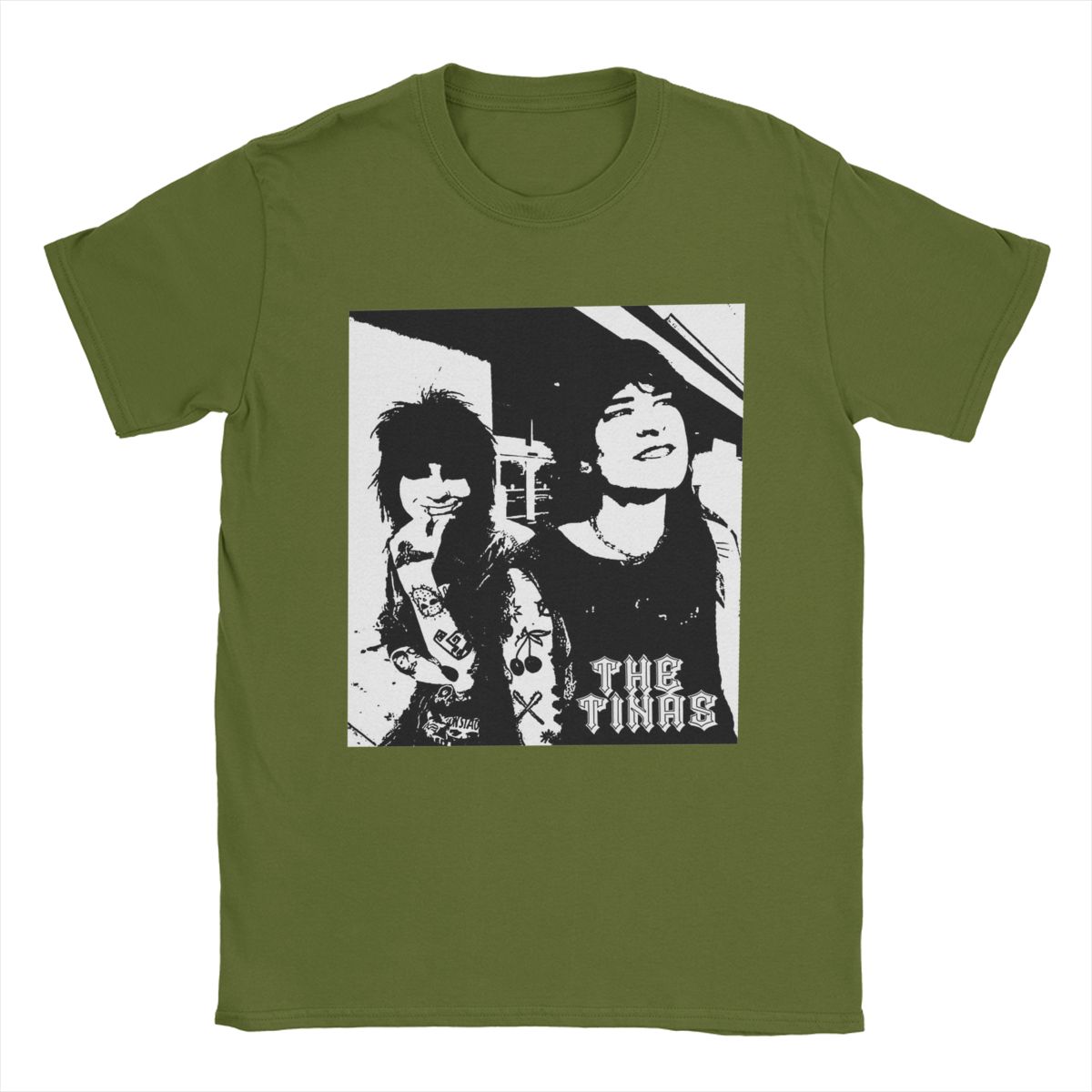 

Jake Webber Johnnie Guilbert The Tinas T Shirts for Men Cotton Vintage T-Shirts Round Neck Tees Short Sleeve Clothes Summer 4XL