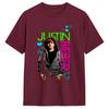 JJustins BBiebers T Shirt Summer Cotton T Shirts For Couple Custom Logo Tshirt Short Sleeve Y2K Fun Clothes
