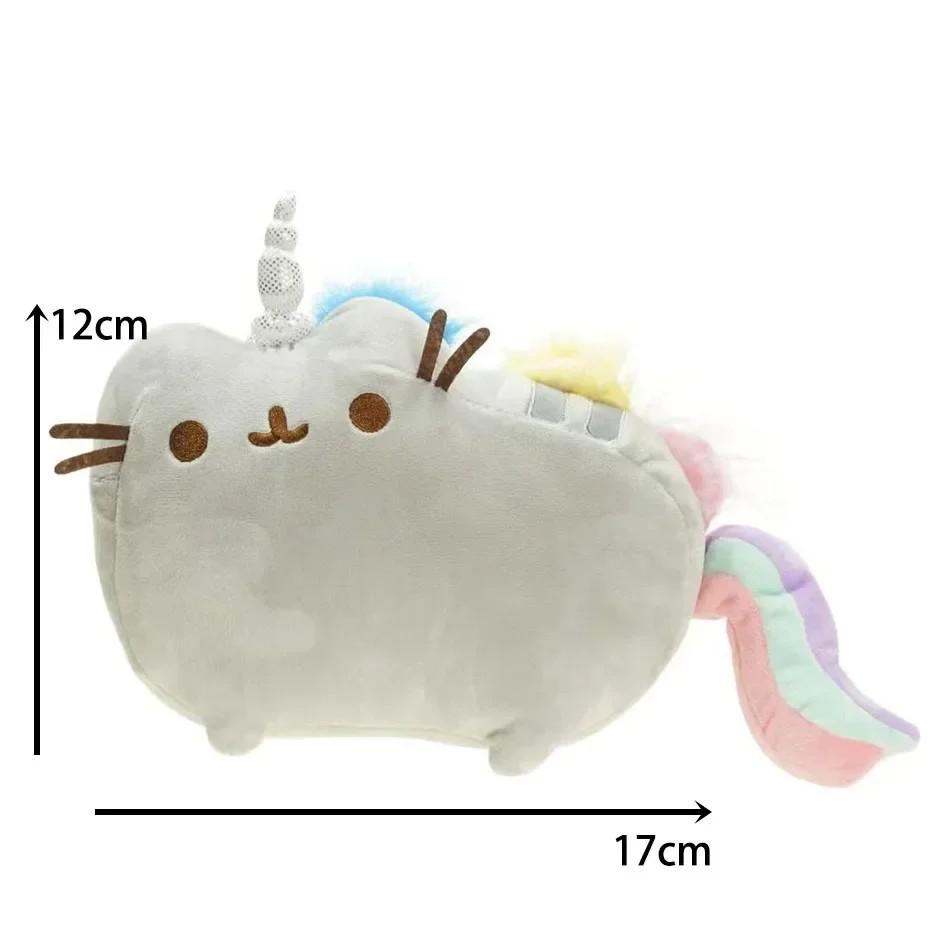 Donut Unicorn Kawaii Angel Cat Cartoon Plush Fill Animal Doll Potato Chip Ice Cream Pizza Cat Gifts for Children/