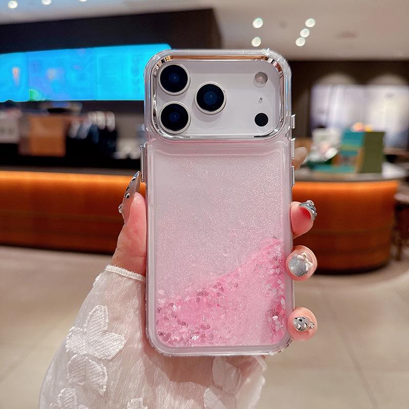 Κομψή Επιμεταλλωμένη Μαλακή Θήκη με Ανεξάρτητα Κουμπιά για iPhone 17 Pro Max