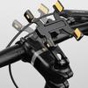 Supporto Manubrio Bici 4 Artigli Regolabile Rotazione 360° per Navigazione Ciclismo