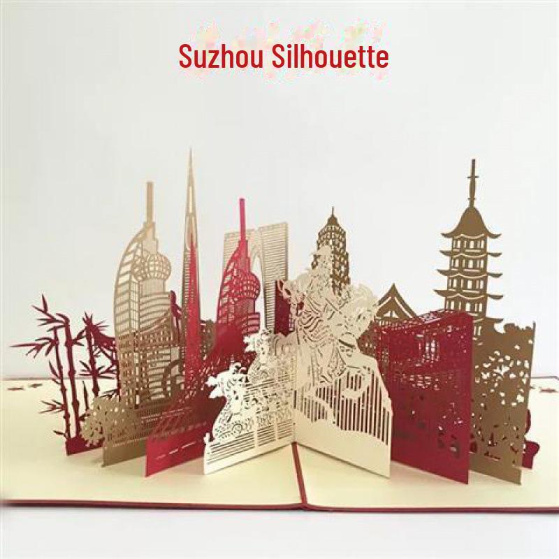 3D Tower Bridge Christmas & Birthday Greeting Card