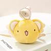 7cm/13cm Mini kreslený Cardcaptor Sakura Kero Plyšové hračky Přívěsek Anime Card Captor Panenka Roztomilý přívěsek na klíče Měkká vycpaná hračka Dárek
