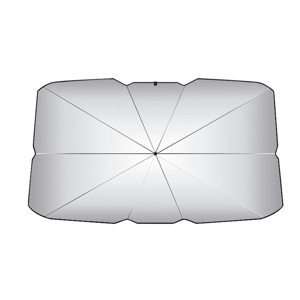 Husă Parasolar Auto Tip Umbrelă pentru Parbriz, Protecție Solară de Vară pentru Geam, Pânză Izolantă Termic pentru Umbrire Față